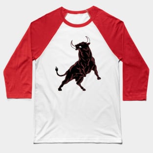 Angry Bull Baseball T-Shirt